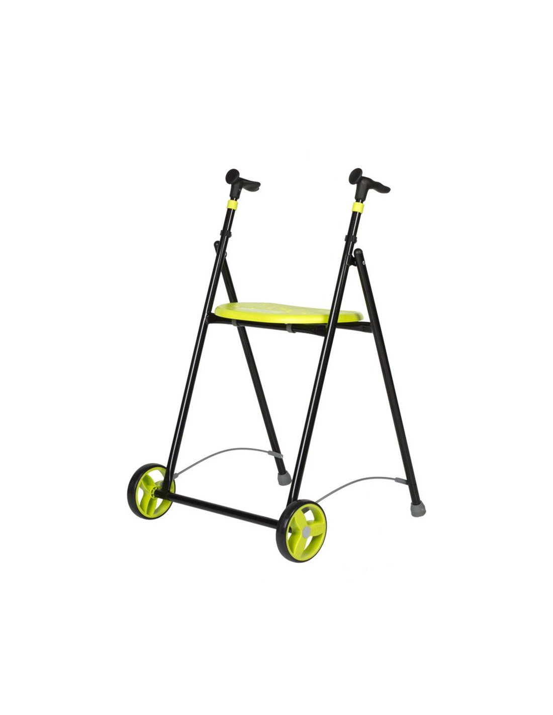 Andador plegable con ruedas y asiento AirOn FORTA