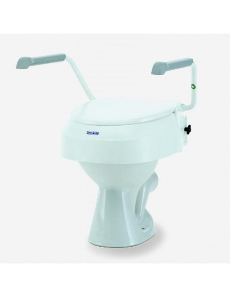 Elevador WC AQUATEC ajustable en altura con reposabrazos