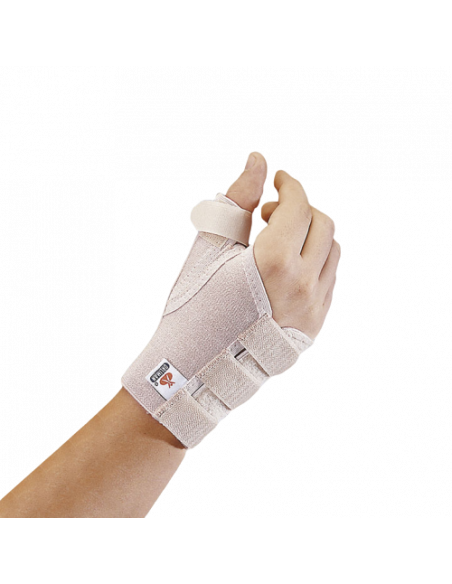 Munequera elastica de pulgar abierta con ferula 2