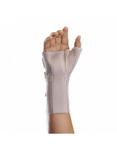  Muñequera estabilizadora de muñeca y pulgar con férula de  espica para el pulgar, alivia y trata para la tenosinovitis de De Quervain,  túnel carpiano, dolor, tendinitis, artritis y esguinces, mano derecha