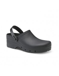 Zuecos industriales unisex negro