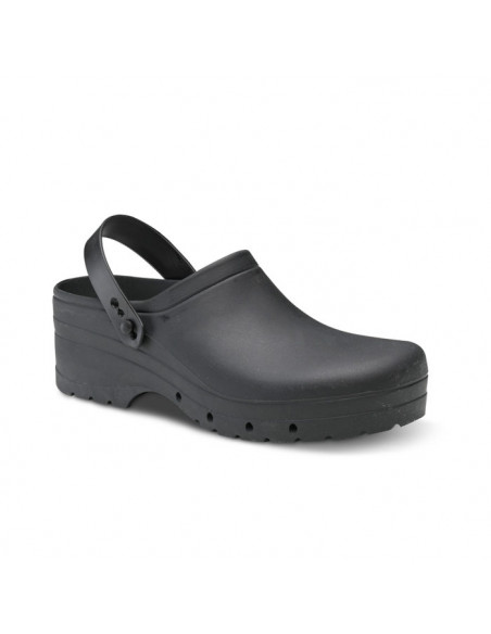 Zuecos industriales unisex negro