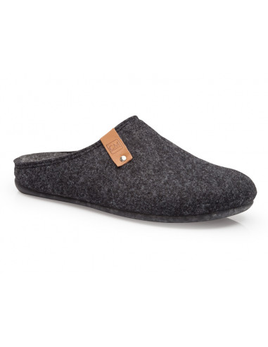 Zapatilla para estar en casa El&Ella en gris 