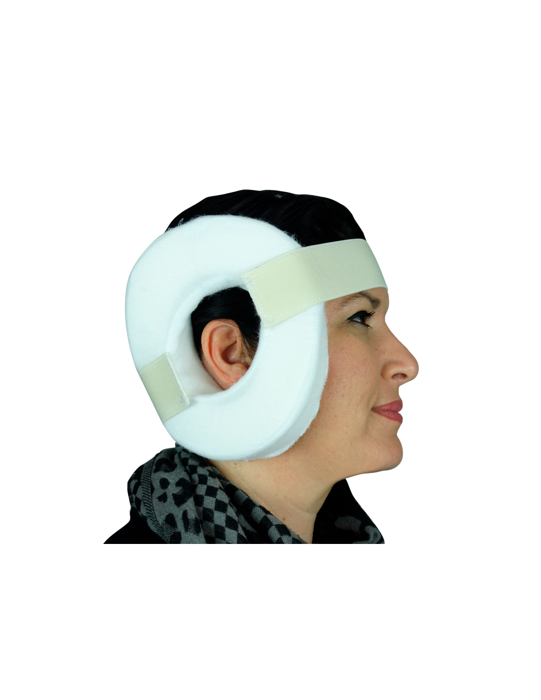 Almohada con hueco para la oreja clearance