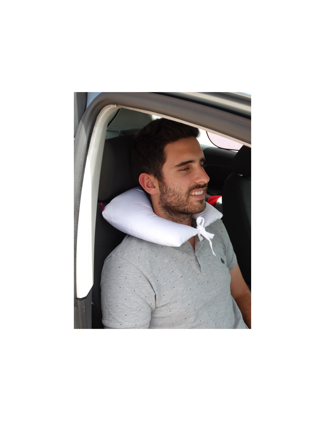 Almohada cervical de viaje, forma de herradura