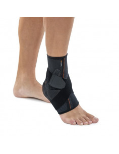  Tobillera desarrollada por médicos para esguince de tobillo,  férula estabilizadora de apoyo para pie lesionado, soporte para pie,  tendinitis de Aquiles y peronea, tobillera para mujeres y hombres : Salud y