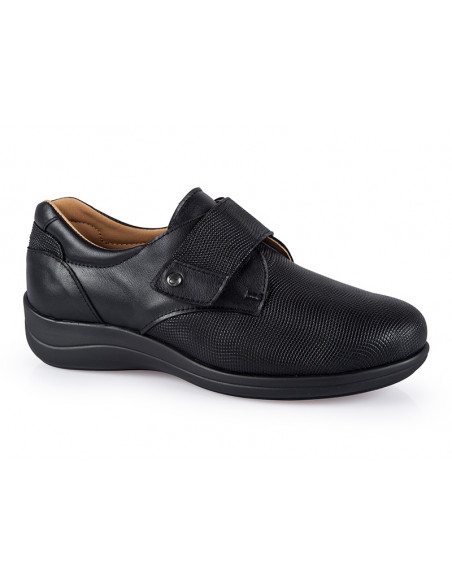 Zapato elastico especial juanetes de Calzamedi negro