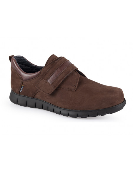 Zapato de hombre para diabetico Waterproof marron