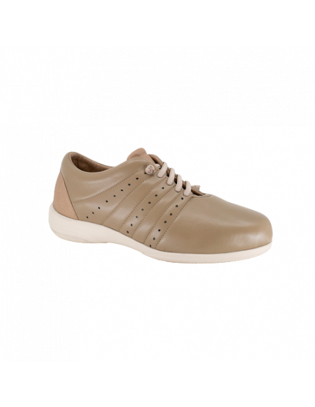 Calzado senora lisa cordon ELASTIC camel