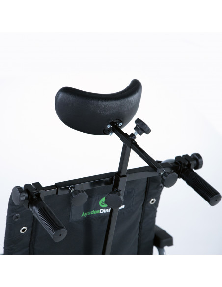Sistema de fijacion con cabezal a punos para sillas de ruedas 1