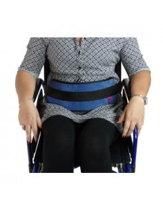 Cinturon abdominal con cierre de iman para silla