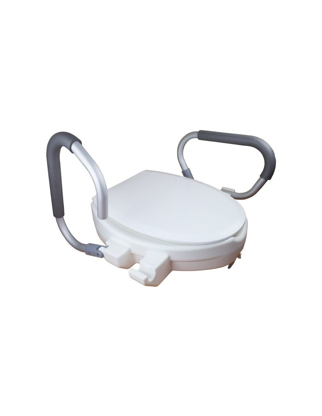 Elevador WC, PVC, Reposabrazos, 10 cm, Cibeles