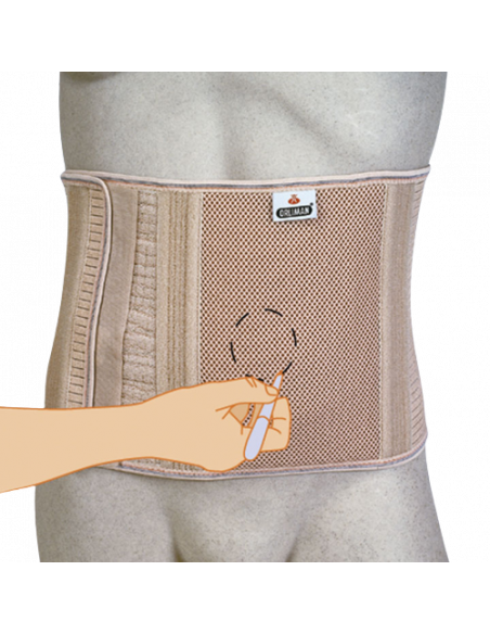 Faja abdominal para Ostomizados sin orificio 2