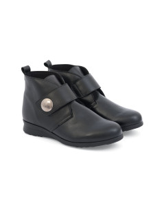 Botin de mujer con pala elastica y plantilla extraible