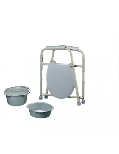 Unirse sangre carro silla con inodoro plegable Casa