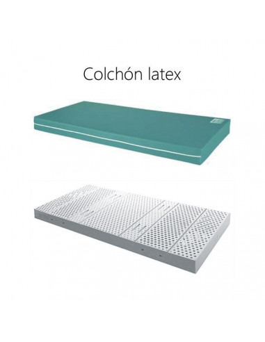 Colchón de látex con funda PUR para cama bariátrica GERIA 300